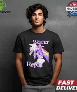 Hoshipieces Weather Report Jojos Painting t shirt