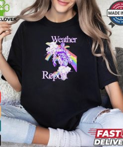 Hoshipieces Weather Report Jojos Painting t shirt