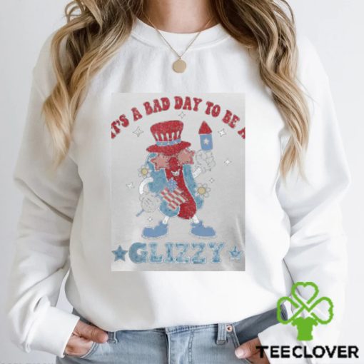 Hot Dog 4Th Of July It’S A Bad Day To Be A Glizzy Men’s T shirt
