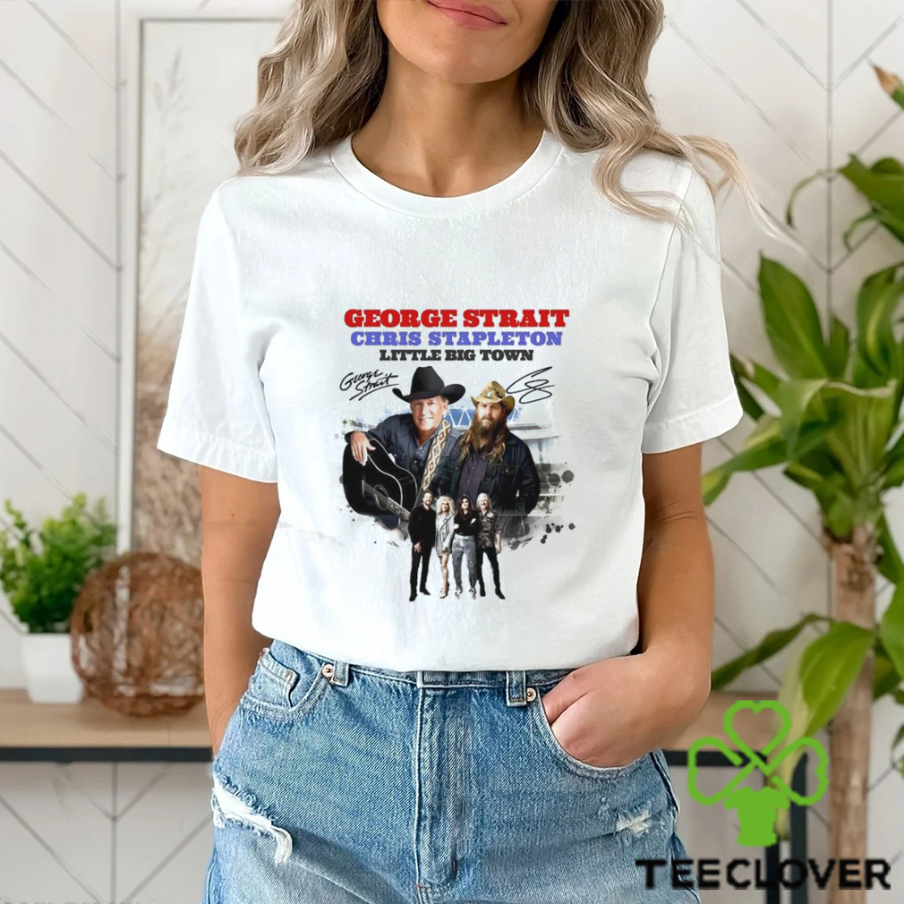 Hot George Strait And Chris Stapleton Tour New Popular T  Shirt Hot George Strait And Chris Stapleton Tour New Popular T  Shirt