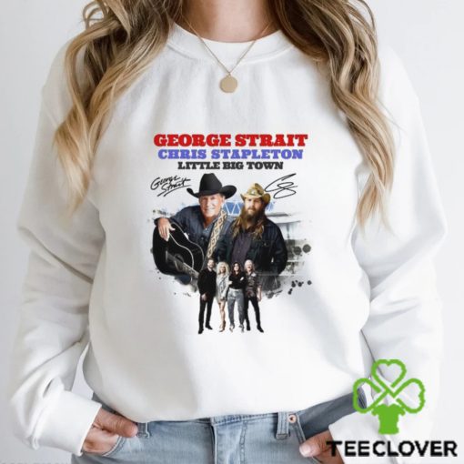 Hot George Strait And Chris Stapleton Tour New Popular T  Shirt