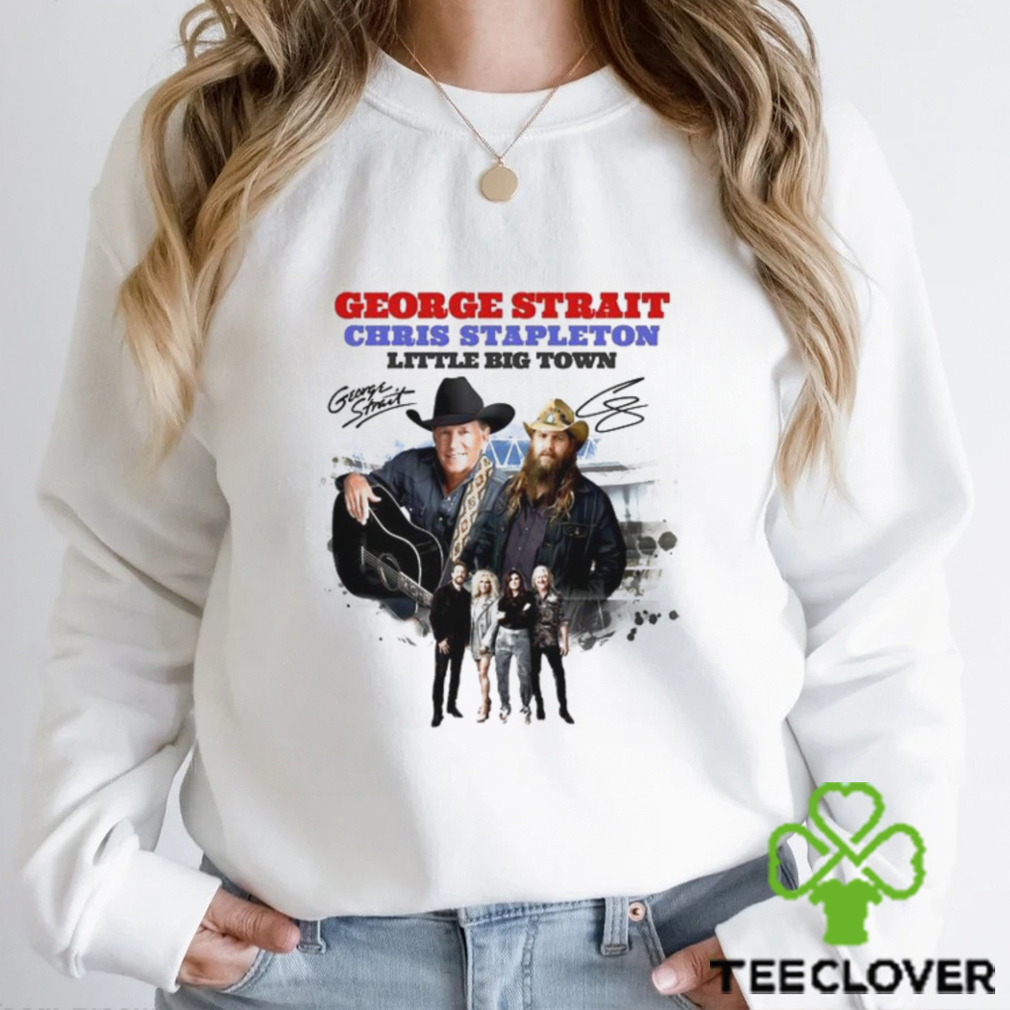 Hot George Strait And Chris Stapleton Tour New Popular T  Shirt Hot George Strait And Chris Stapleton Tour New Popular T  Shirt
