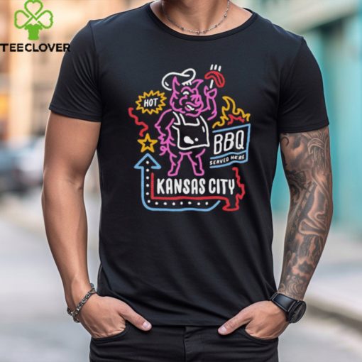 Hot Kansas City BBQ Served Here hoodie, sweater, longsleeve, shirt v-neck, t-shirt