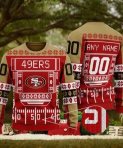 Hot Personalized San Francisco 49Ers Ugly Christmas Sweaters