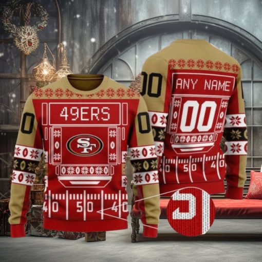 Hot Personalized San Francisco 49Ers Ugly Christmas Sweaters