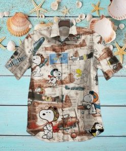 Hot Plane And Snoopy Vintage Hawaiian Shirt 1 Hot Plane And Snoopy Vintage Hawaiian Shirt