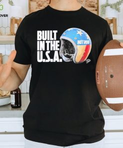 Hot Rod Built in the USA helmet shirt