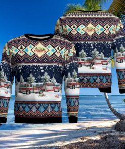 Hot Springs, Arkansas, Hot Springs Fire Department AOP 3D Ugly Christmas Sweater