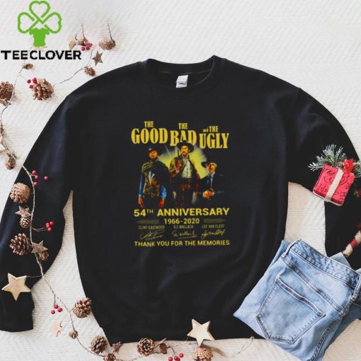 Hot The Good The Bad And The Ugly 54th Anniversary 1966 2020 hoodie, sweater, longsleeve, shirt v-neck, t-shirt