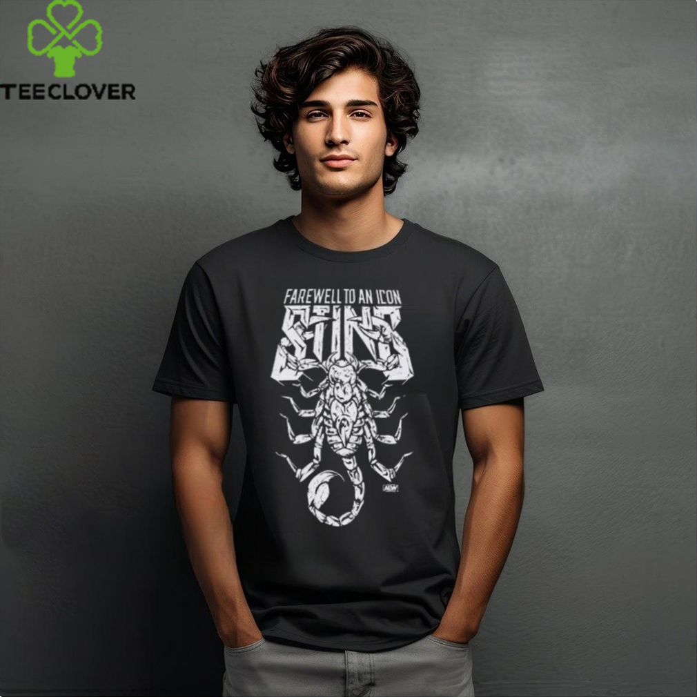 Hot Topic All Elite Wrestling Sting Farewell AEW T Shirt Hot Topic All Elite Wrestling Sting Farewell AEW T Shirt