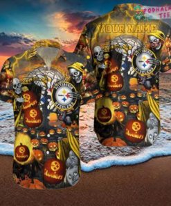 Hot Trend 2023 NFL Steelers Hawaiian Shirt