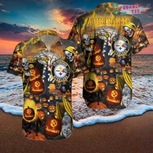 Hot Trend 2023 NFL Steelers Hawaiian Shirt