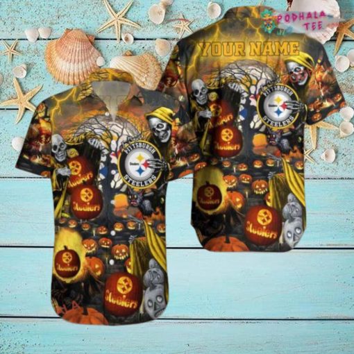 Hot Trend 2023 NFL Steelers Hawaiian Shirt