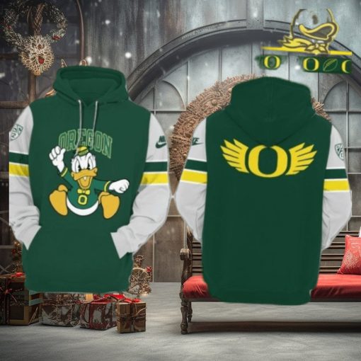 Hot Trend Oregon Ducks Football 3d Hoodie Limited Edition