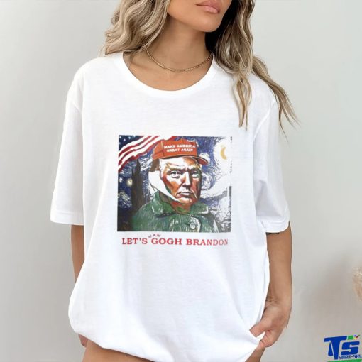 Hot Trump Assassination Attempt let’s VanGogh Brandon T shirt