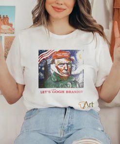 Hot Trump Assassination Attempt let’s VanGogh Brandon T shirt