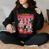 KC Chiefs Back to Back Superbowl Champions LVII and LVIII Football T Shirt