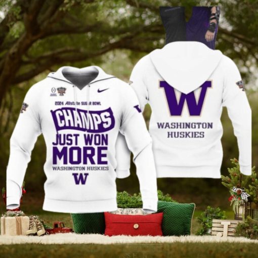 Hot Washington Huskies 2024 Sugar Bowl Champions Hoodie