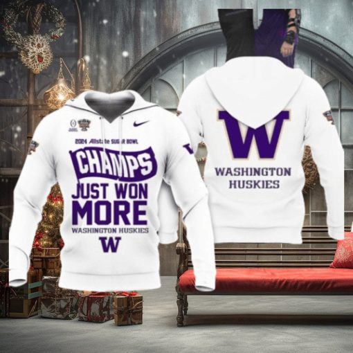 Hot Washington Huskies 2024 Sugar Bowl Champions Hoodie