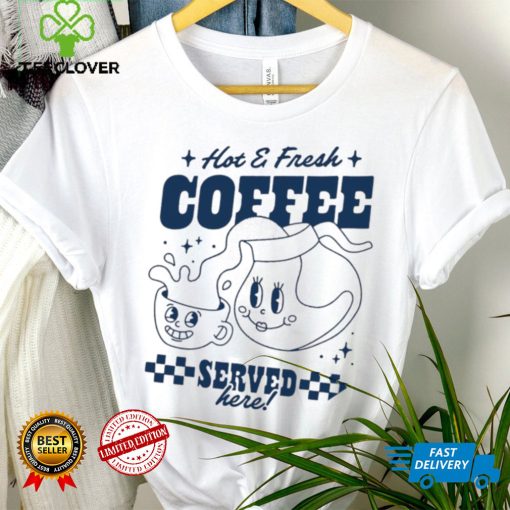 Men’s Hot and Fresh Coffee Tee – Get Yours Now!
