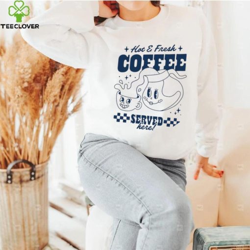 Men’s Hot and Fresh Coffee Tee – Get Yours Now!