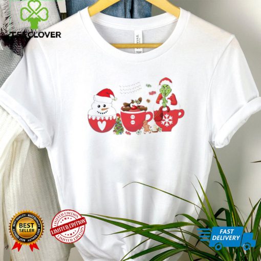 Hot cocoa Christmas Art Grinch 2022 coffee hoodie, sweater, longsleeve, shirt v-neck, t-shirt