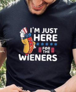 Hot dog I’m just here for the wieners 4th of july shirt 3 Hot dog I’m just here for the wieners 4th of july shirt
