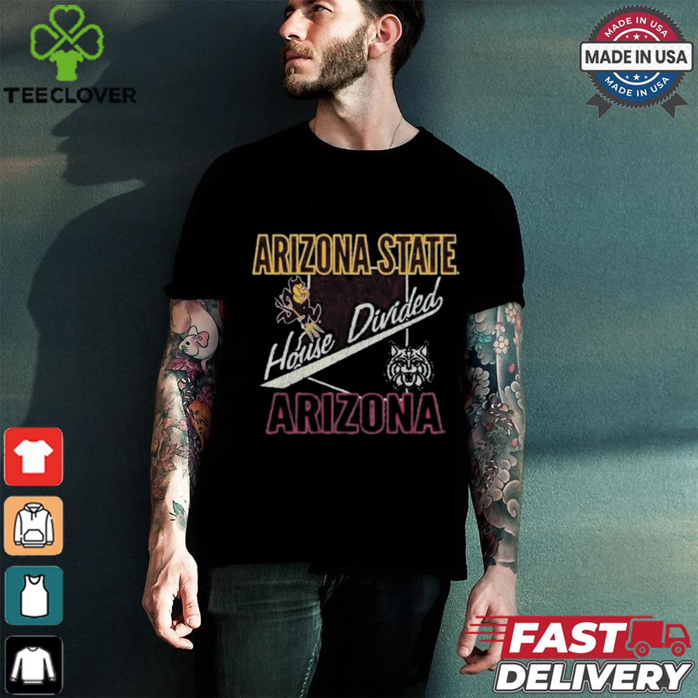 House Divided Arizona State Sun Devils Vs Arizona Wildcats Shirt House Divided Arizona State Sun Devils Vs Arizona Wildcats Shirt