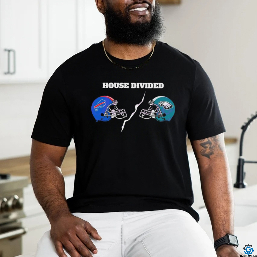 House Divided Bills And Eagles Helmets Shirt House Divided Bills And Eagles Helmets Shirt