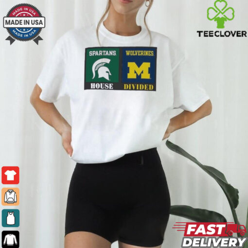 House Divided Michigan State Spartans Vs Michigan 2024 Shirt