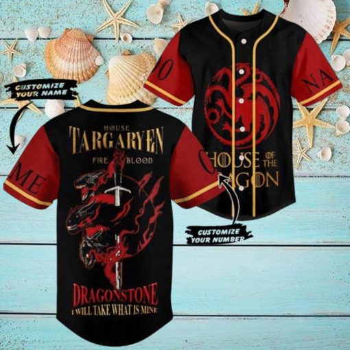 House Of The Dragon Game Of Thrones Baseball Jersey