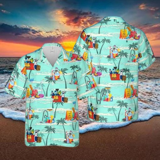 Housekeeping Equipment Hawaiian Shirt