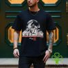 Horse With Witch Thanks Santa Hats   Halloween Thanksgiving Christmas Horse Classic T Shirt