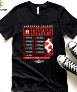 Houston Astros 2022 American League Champions Roster World Series 2022 shirt