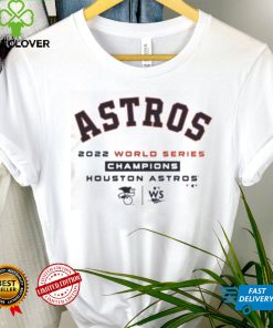 Houston Astros 2022 World Series Champions Milestone Schedule T Shirt