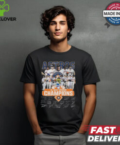 Houston Astros 2023 – 2024 AL West Division Champions Signatures shirt