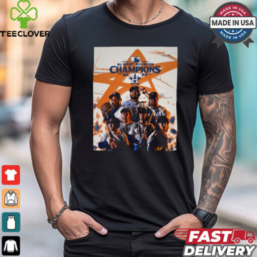 Houston Astros 2024 American League West Champions Poster Shirt