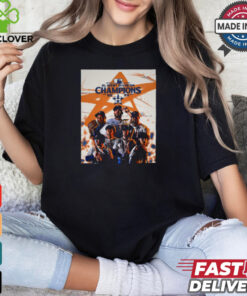 Houston Astros 2024 American League West Champions Poster Shirt