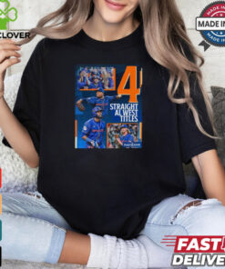 Houston Astros 4 Straight AL West Division Champions Shirt
