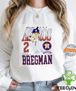 Houston Astros Alex Bregman 2 swing caricature shirt