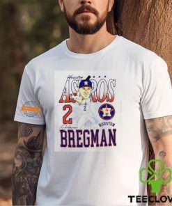 Houston Astros Alex Bregman 2 swing caricature shirt