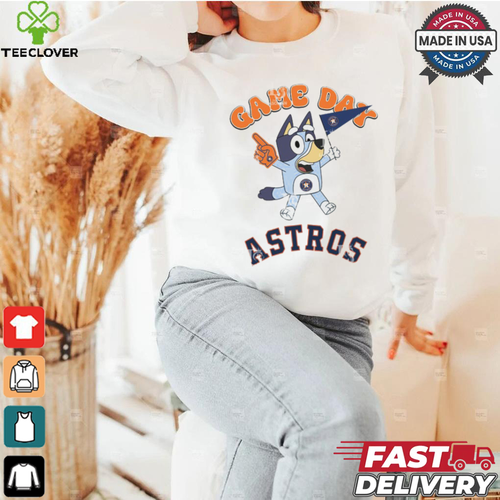 Houston Astros Bluey Game Day shirt Houston Astros Bluey Game Day shirt