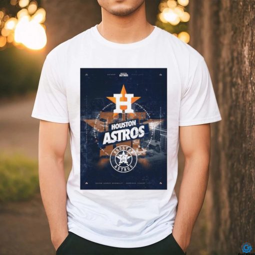 Houston Astros City Skyline Poster Shirt