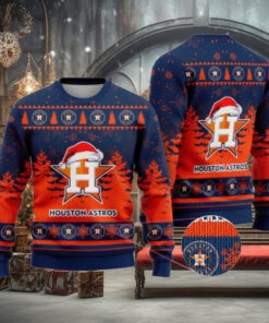 Houston Astros Funny Christmas Ugly Sweater
