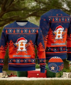 Houston Astros Funny Christmas Ugly Sweater