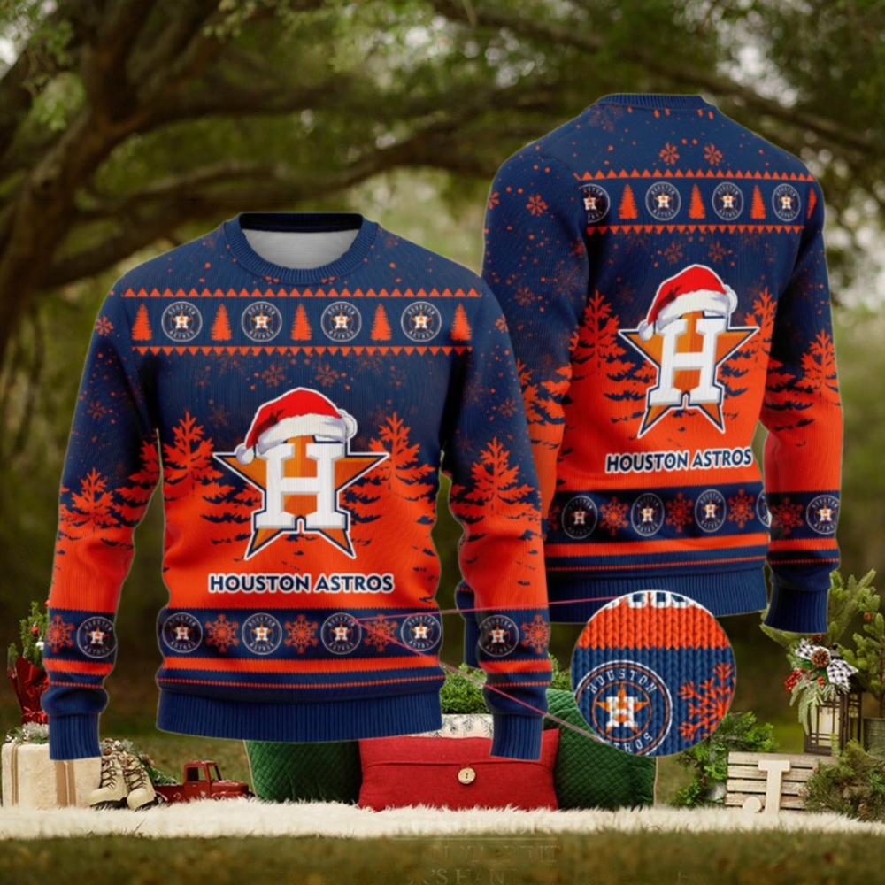 Houston Astros Funny Christmas Ugly Sweater Houston Astros Funny Christmas Ugly Sweater