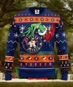 Houston Astros Grinch Christmas Ugly Sweater