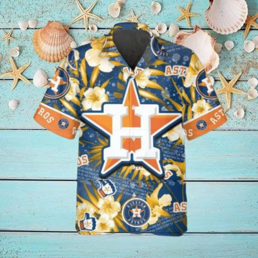 Houston Astros Hawaiian Shirt, MLB Hawaiian Shirt Gift For Fans