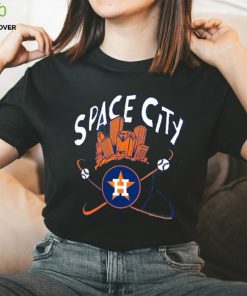 Houston Astros Homage Light Blue Space City Hyper Local Tri Blend T Shirt