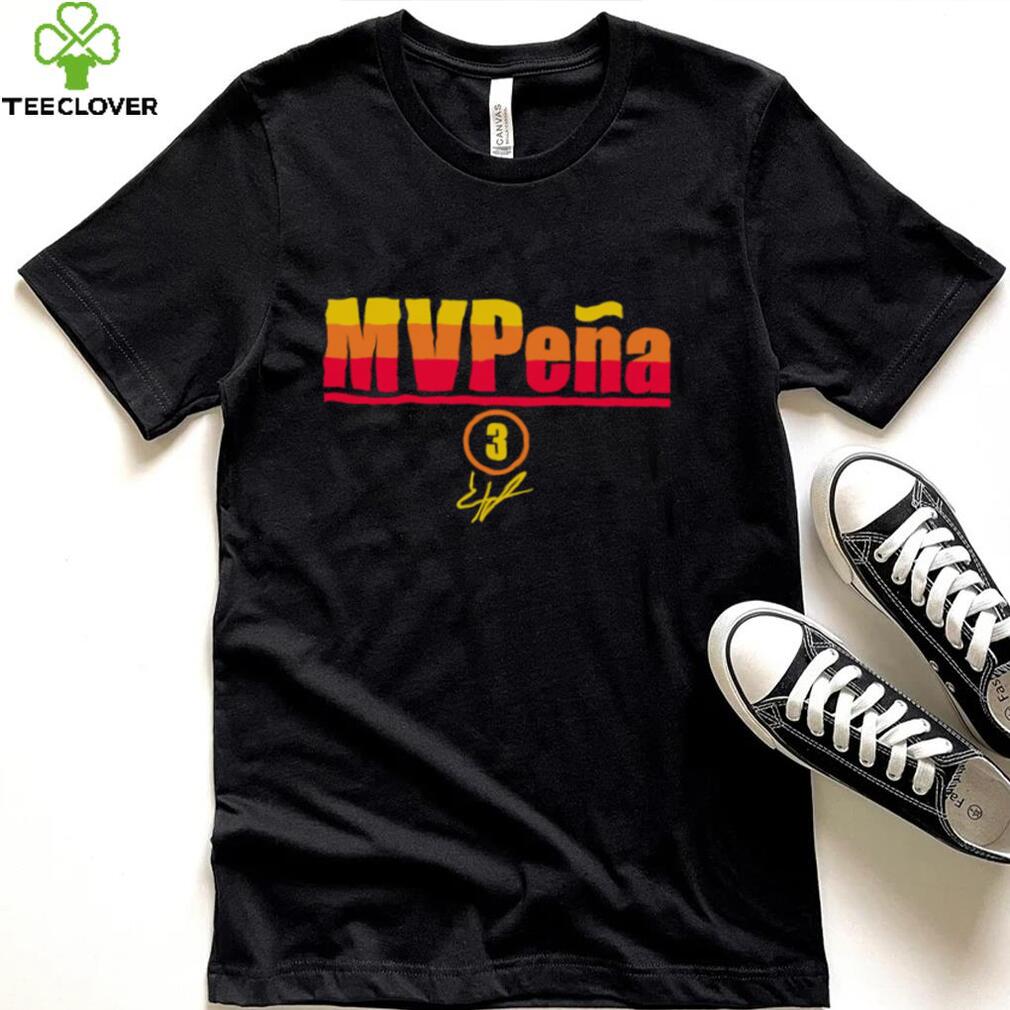 Houston Astros Jeremy Pena Mvpena Signature 2022 Shirt